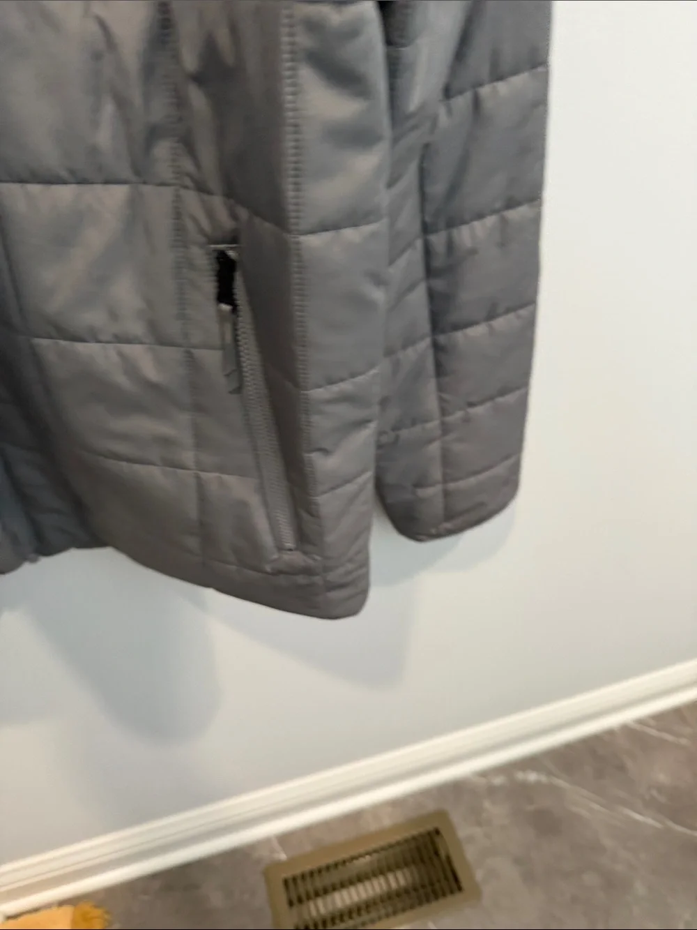 The North Face classic gray